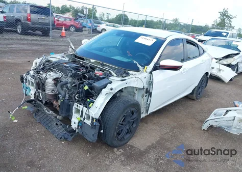 2019 Honda Civic Lx из США, поврежденный, VIN 2HGFC2F64KH542713